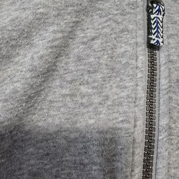 4T Carter’s Gray Fur Lined Zip-Up Hoodie - Picture 3 of 8